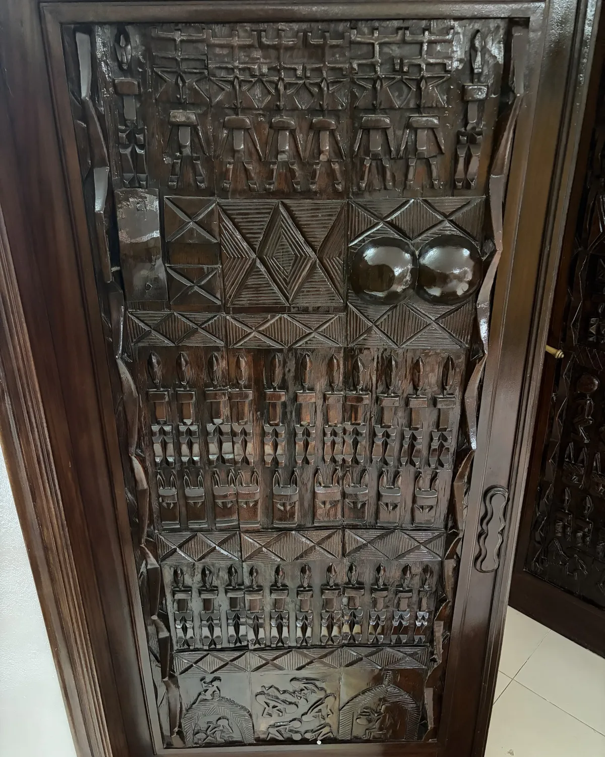 Porte Dogon, vue 3